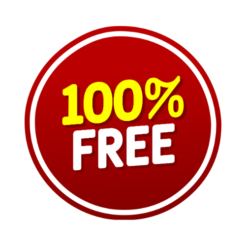 100% Free